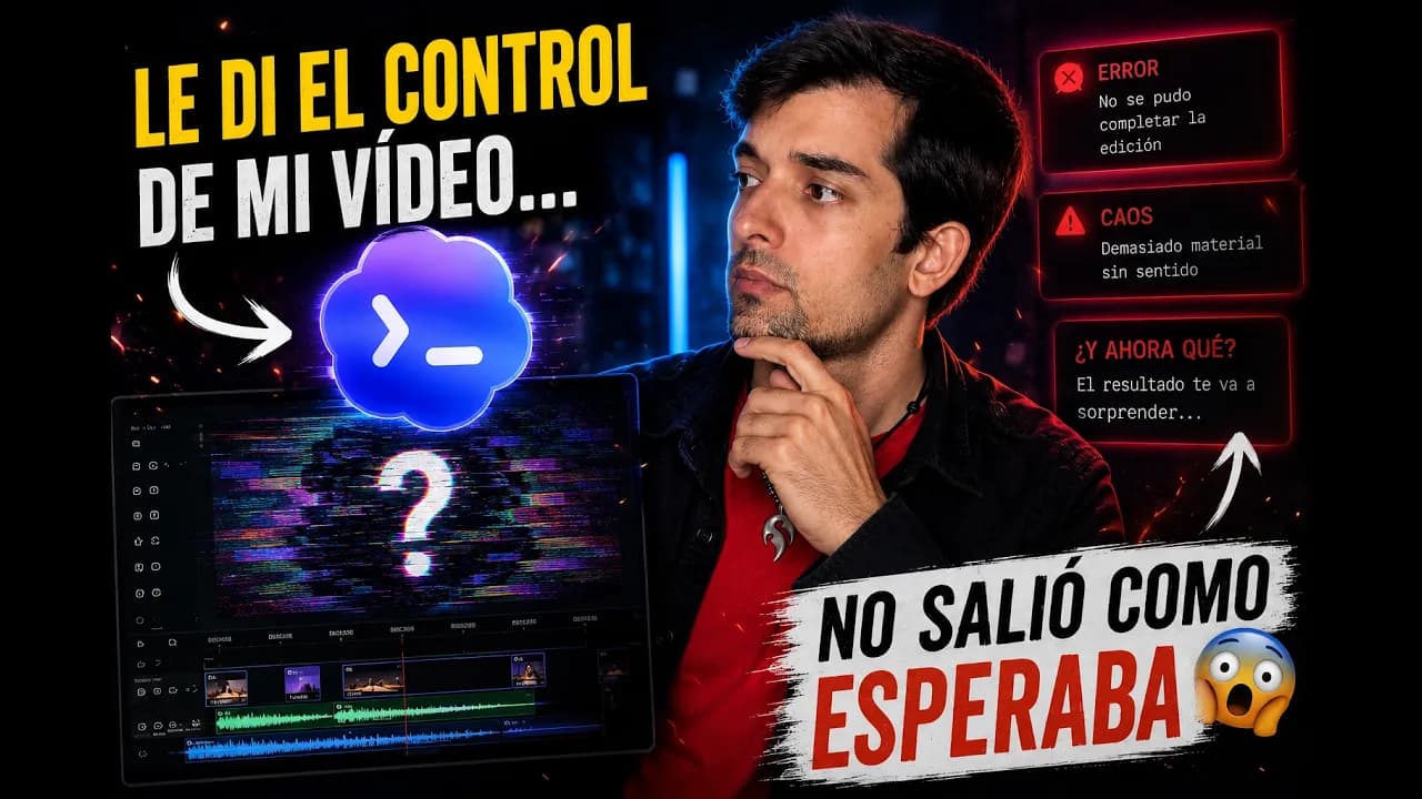 Miniatura del vídeo Le pedí a Codex que editara este vídeo… y pasó esto